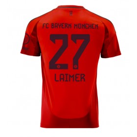 Bayern Munich Konrad Laimer #27 Heimtrikot 2024-25 Kurzarm